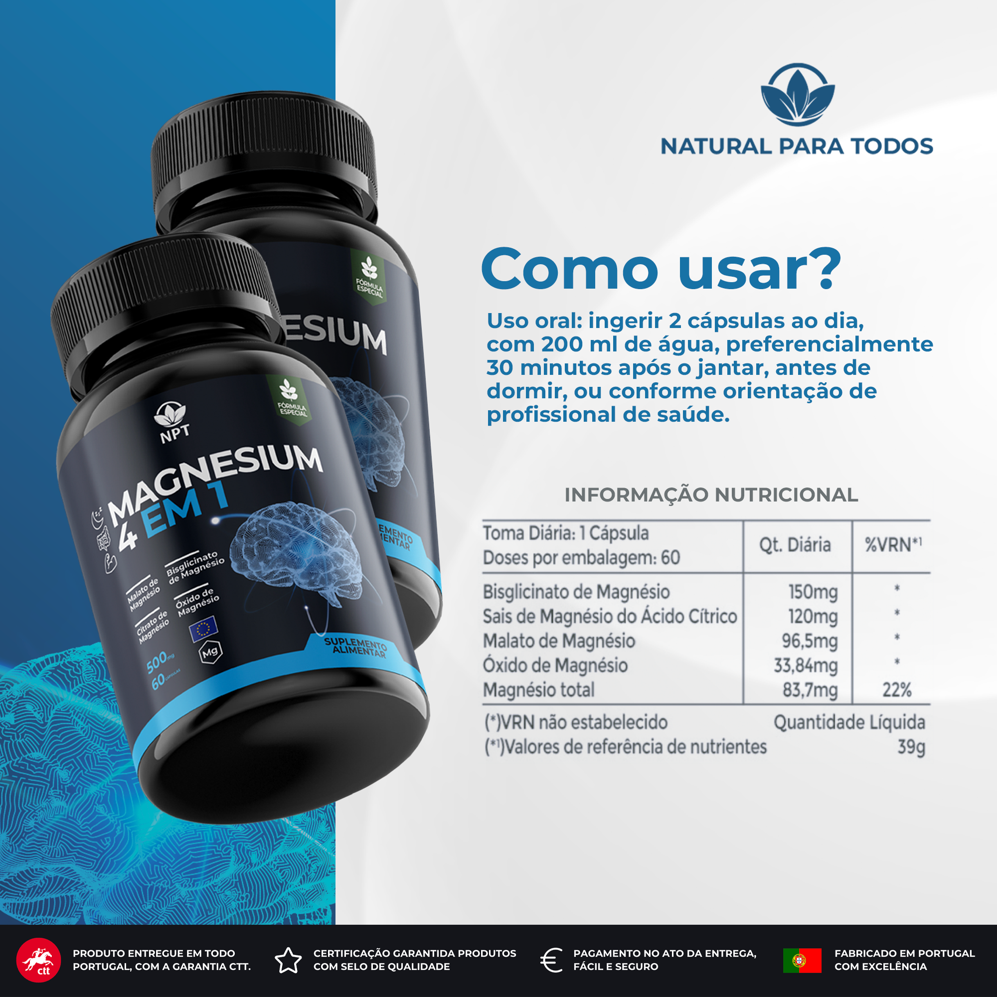 MAGNÉSIO 4 EM 1